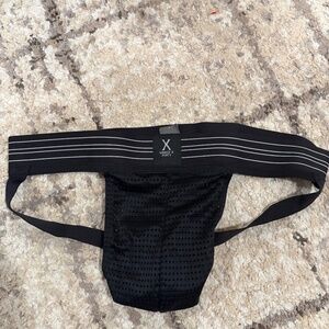 NWOT XL Savage x Fenty Black Mesh Jock